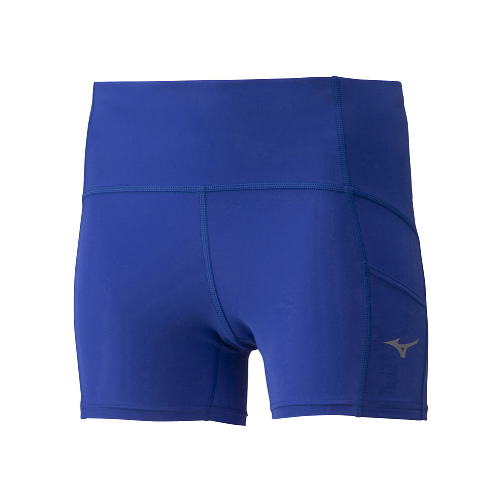 Mallas Mizuno Core Short Mujer Azules Baratas QNFS-93764